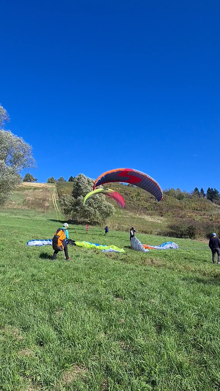 Ground handling trening